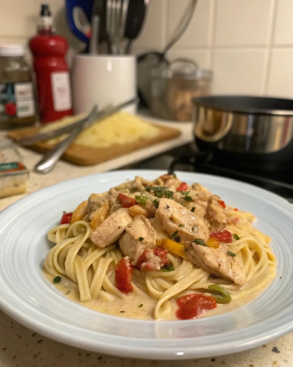 Southwest Chicken Alfredo Recipe