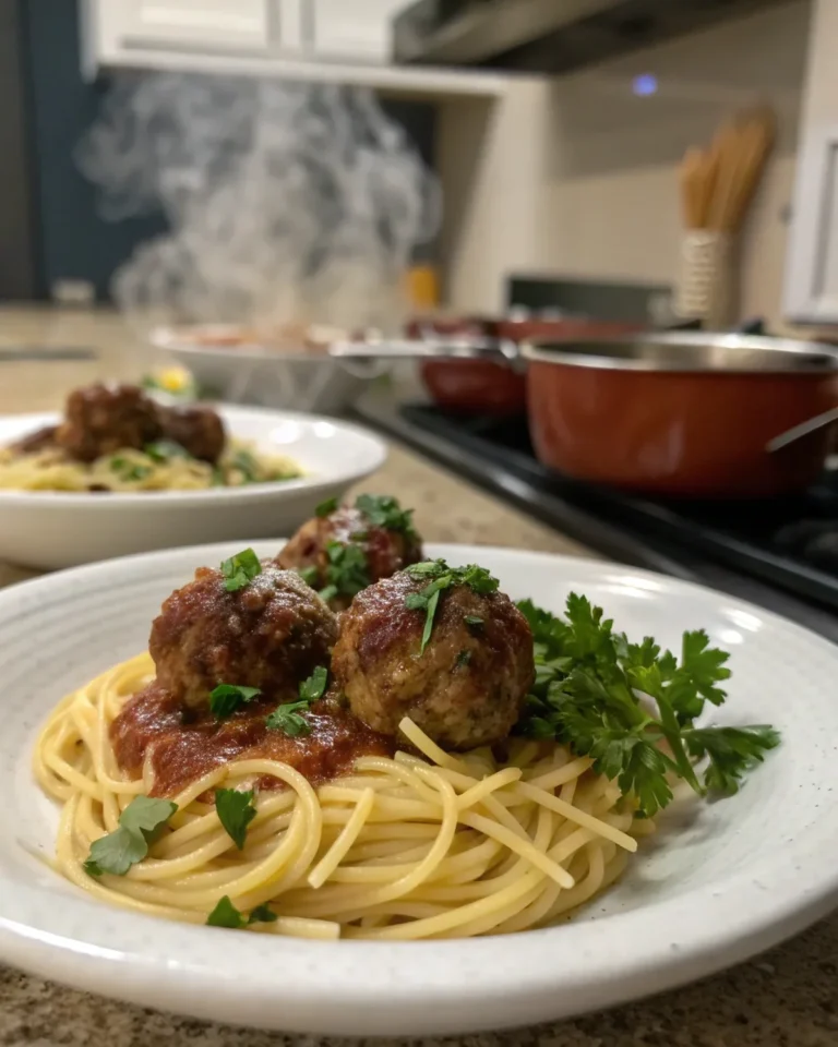 Spaghetti and Italian Meatball Appetizers Recipe