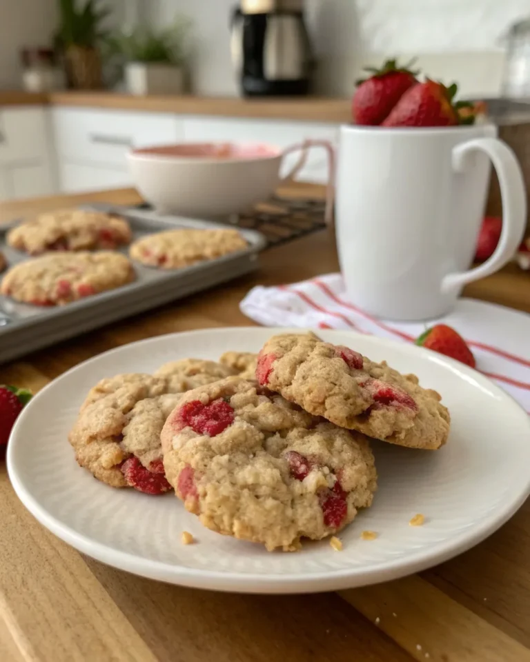 Strawberry Crunch Cookies Recipe