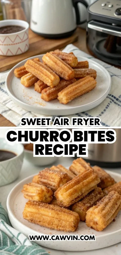 Sweet Air Fryer Churro Bites Recipe 2 - Easy Peasy Recipes