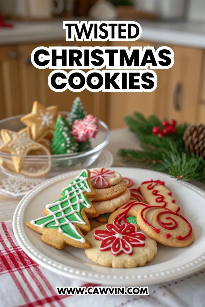 Twisted Christmas Cookies 1000x1500 1 - Easy Peasy Recipes