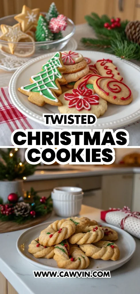Twisted Christmas Cookies 1000x2100 1 - Easy Peasy Recipes