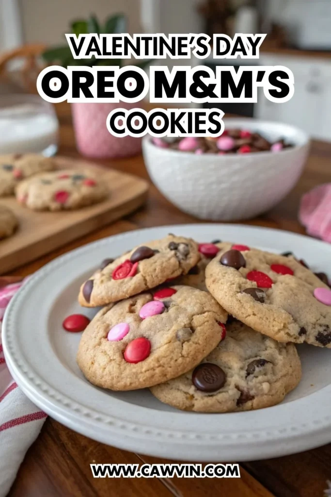 Valentines day Oreo Mms cookies 1000x1500 1 - Easy Peasy Recipes