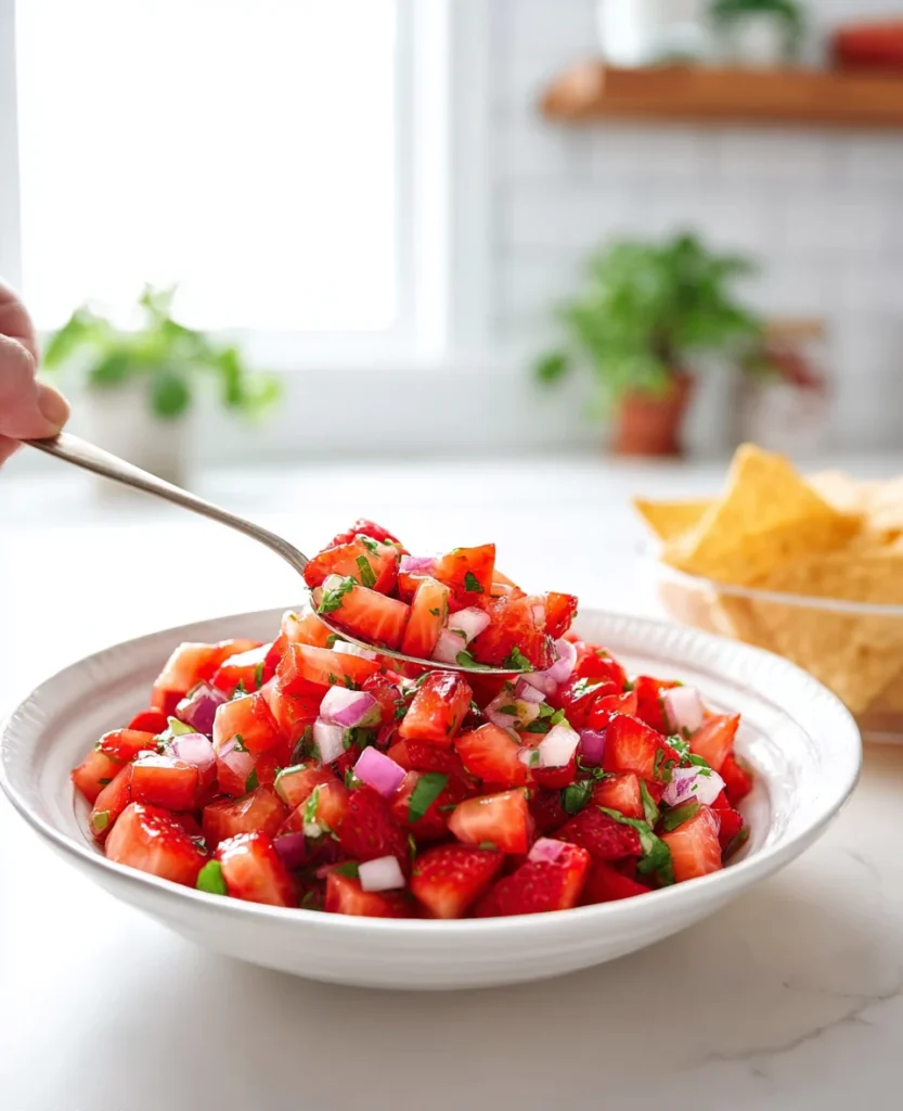 5-Ingredient Strawberry Salsa - Image 4