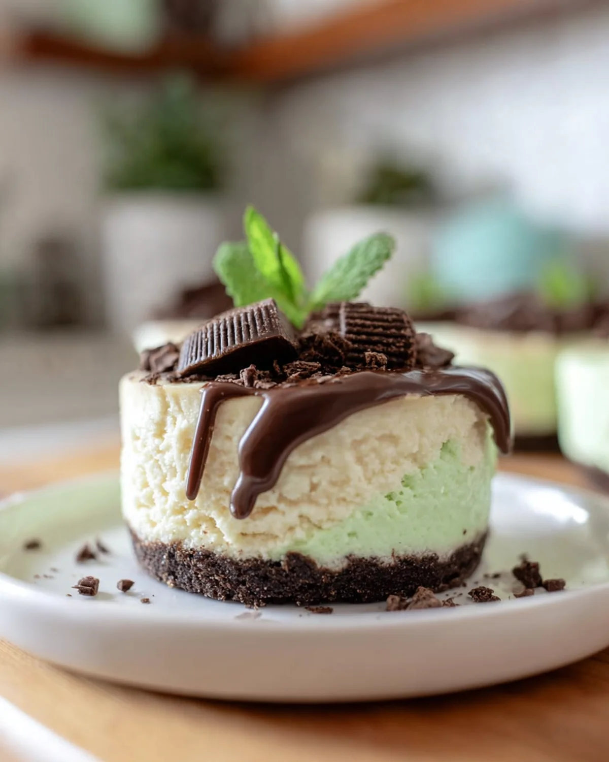 Andes Mint Mini Cheesecakes - Image 3