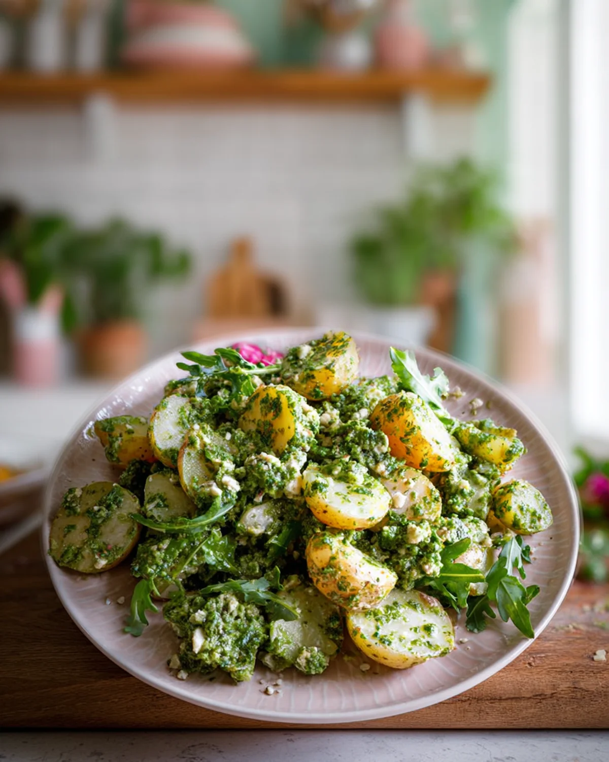 Arugula Pesto Potato Salad - Image 4