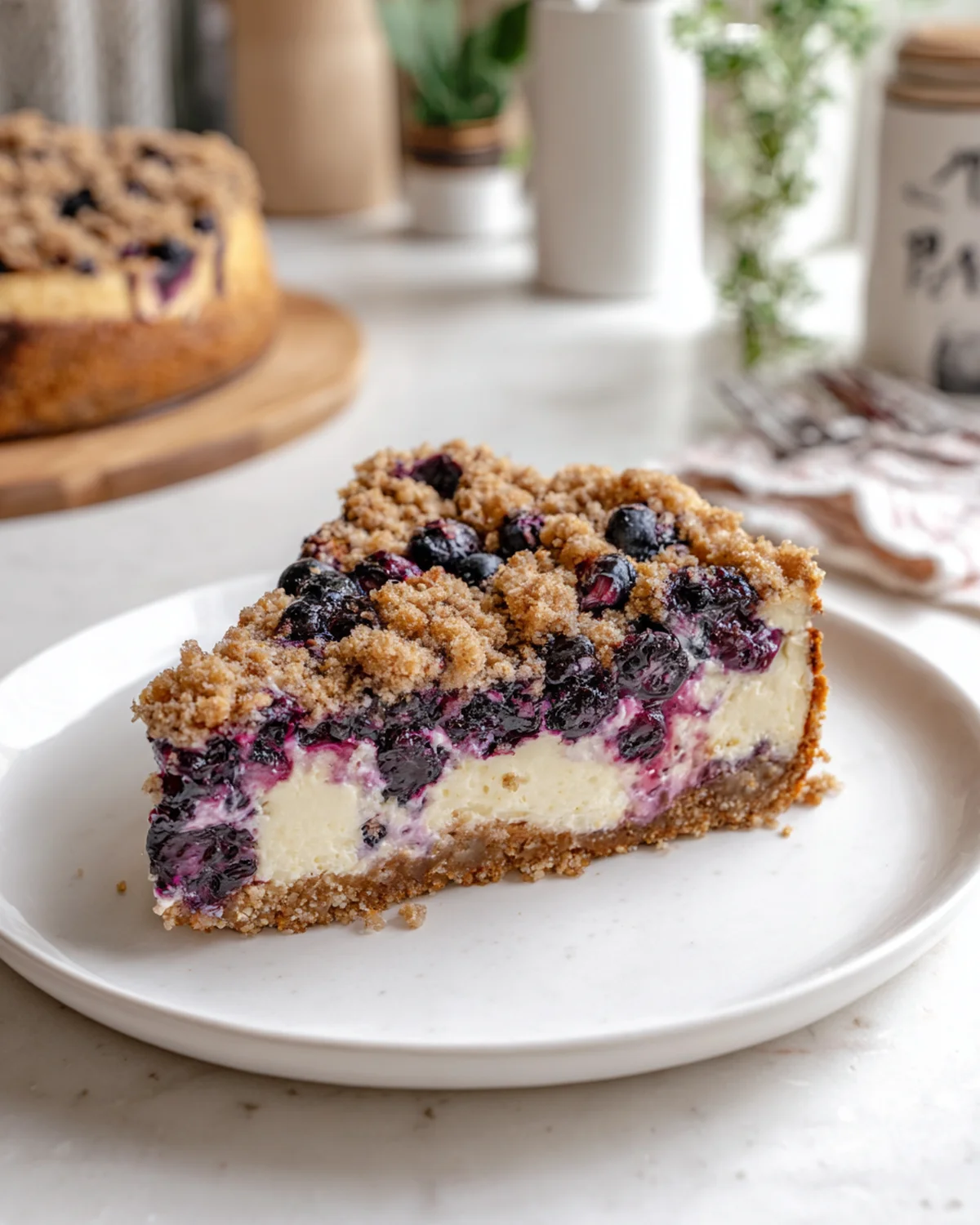Blueberry Crumble Cheesecake - Image 4