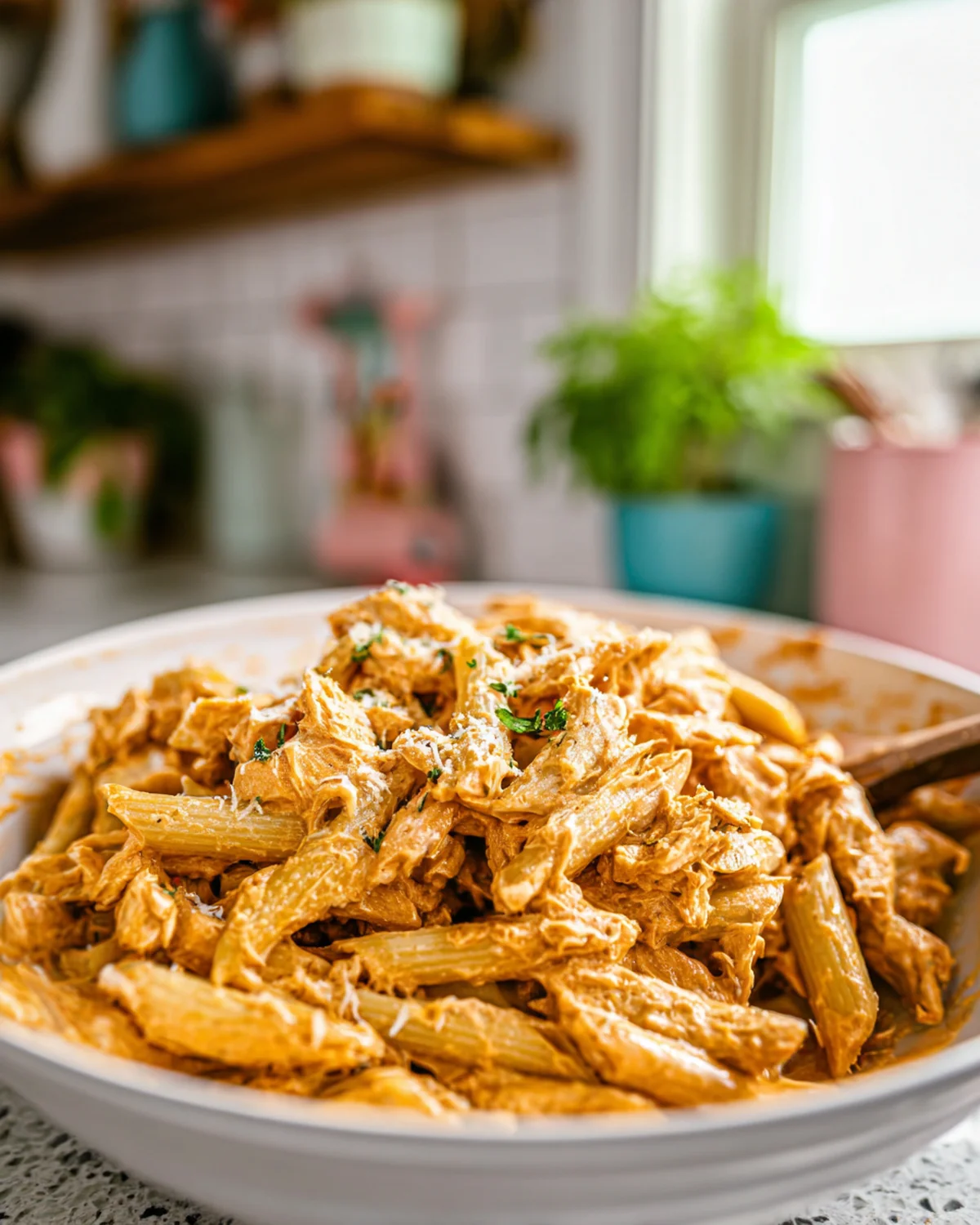 Buffalo Chicken Pasta Recipe - Image 4