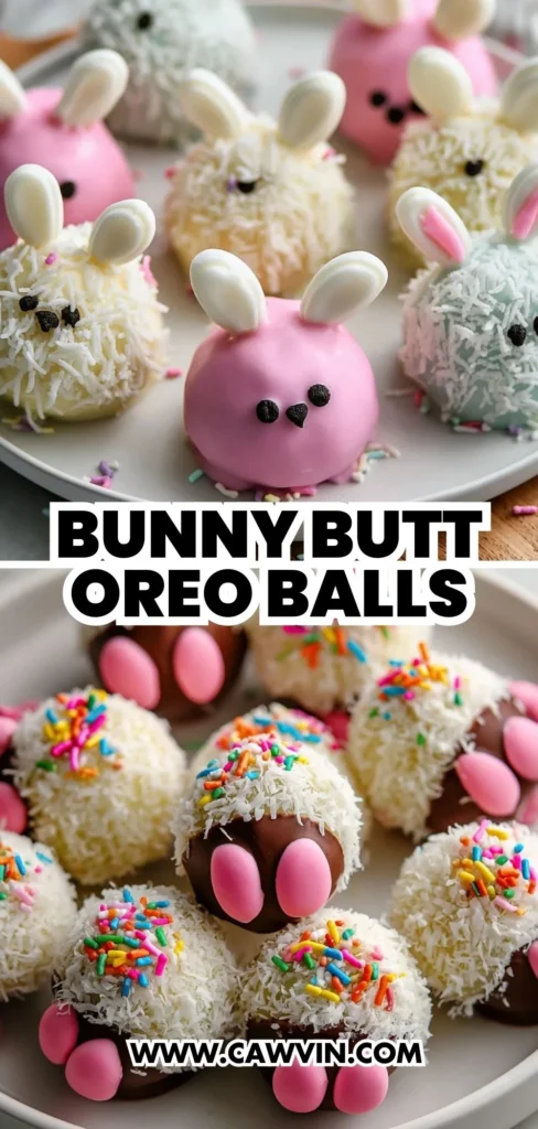 Bunny Butt Oreo Balls – A Cute and Easy Easter Treat 2 - Easy Peasy Recipes