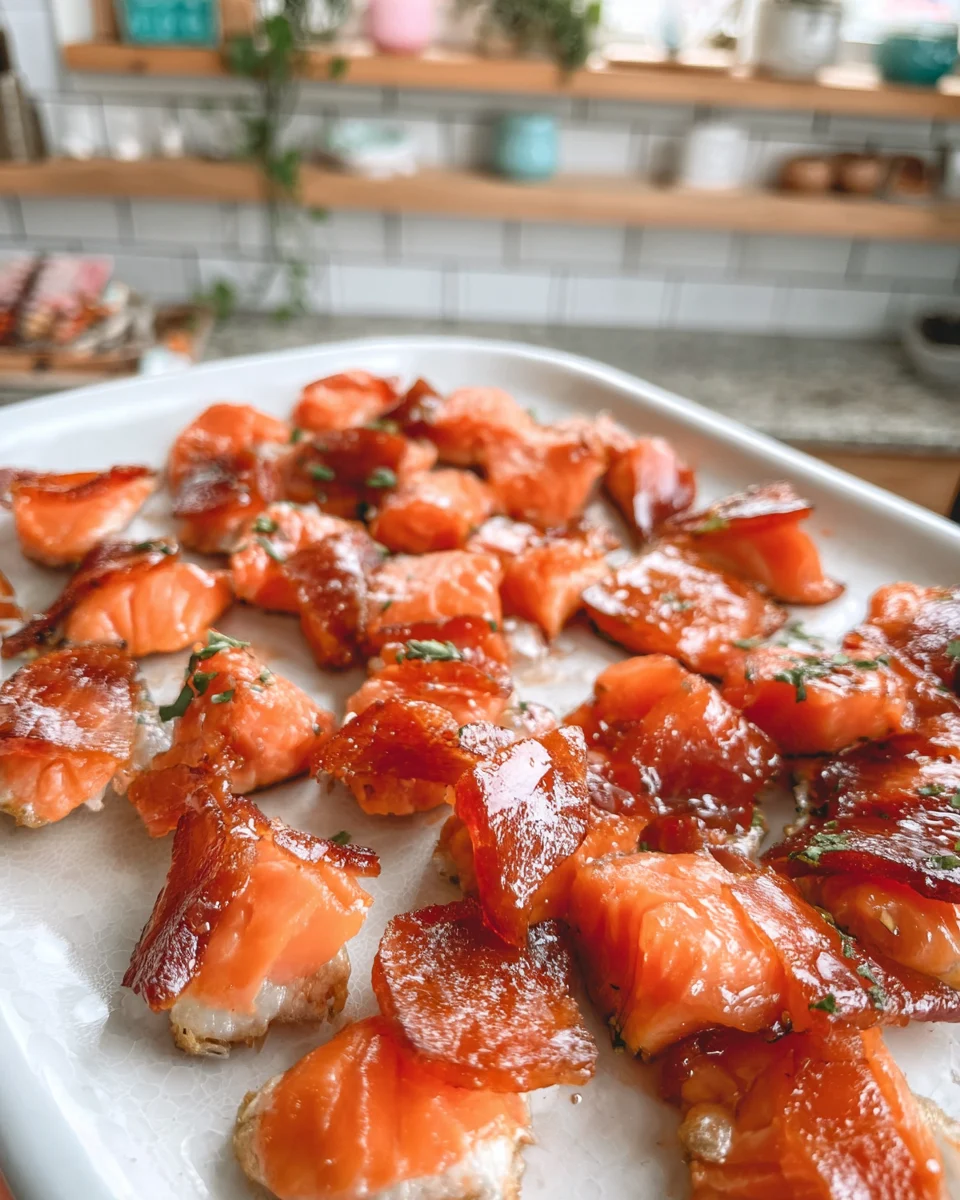Candied Smoked Salmon Bites - Image 2
