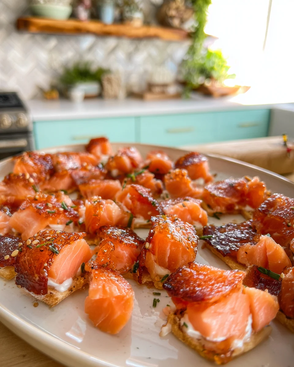 Candied Smoked Salmon Bites - Image 3