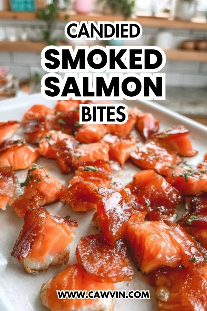 Candied Smoked Salmon Bites - Easy Peasy Recipes