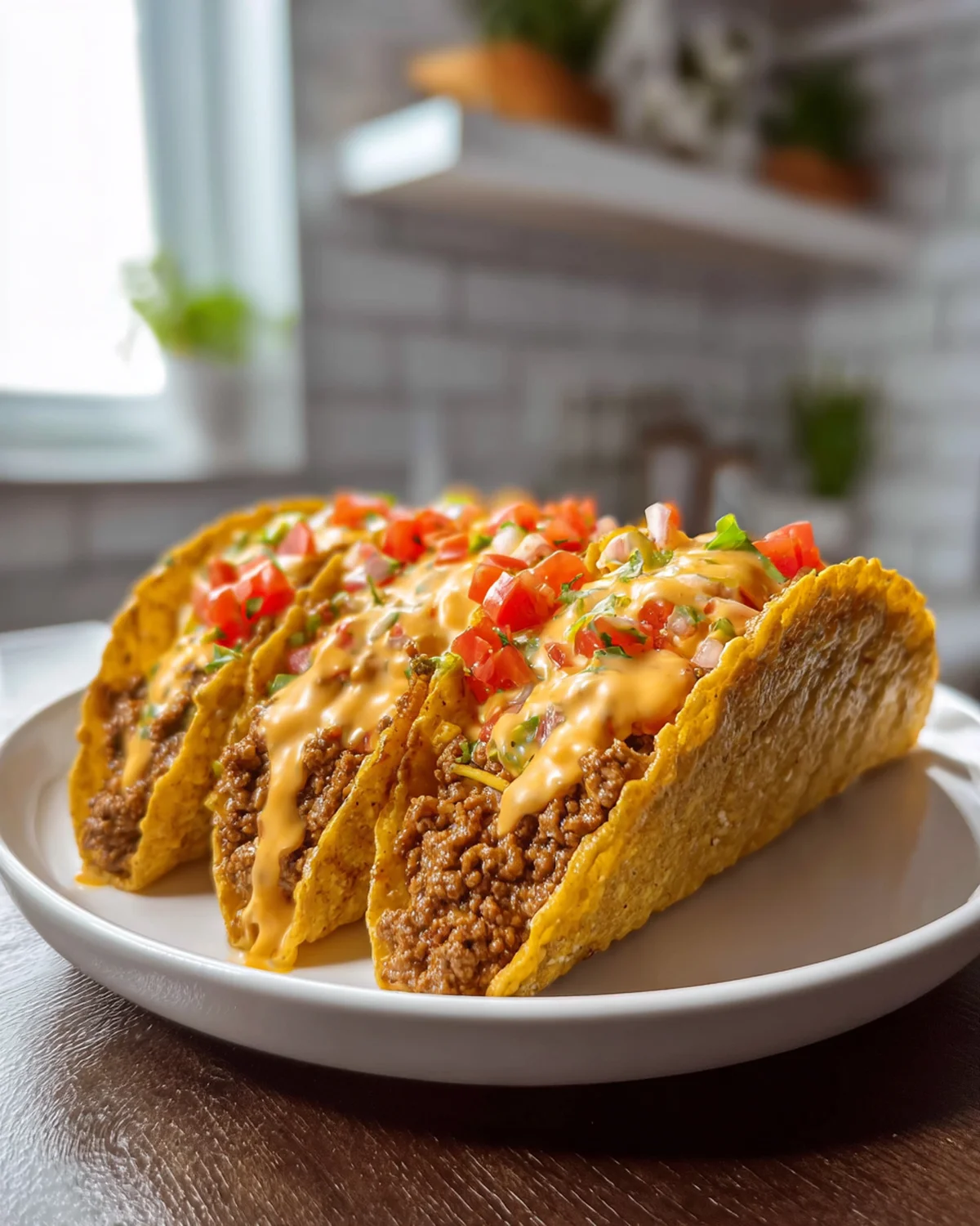 Cheesy Rotel Beef Tacos - Image 2