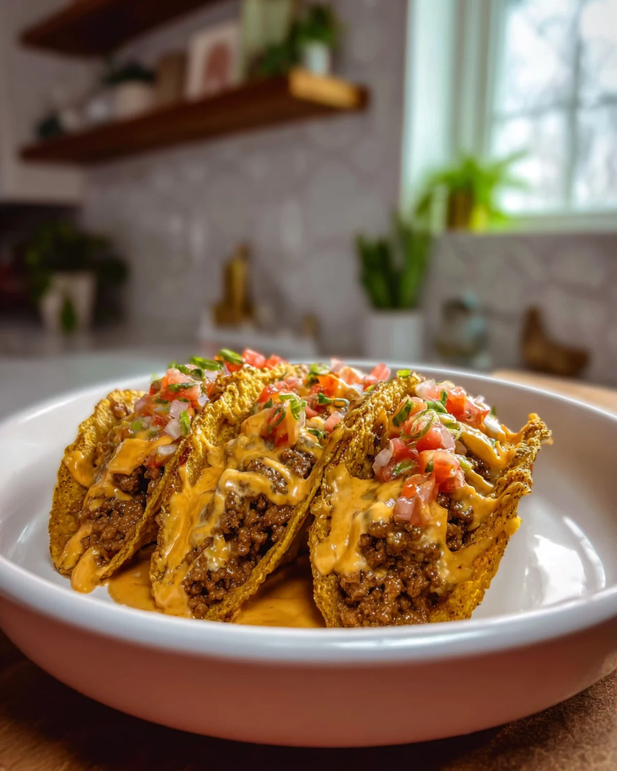 Cheesy Rotel Beef Tacos - Image 4