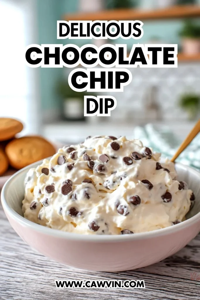 Chocolate Chip Dip - Easy Peasy Recipes