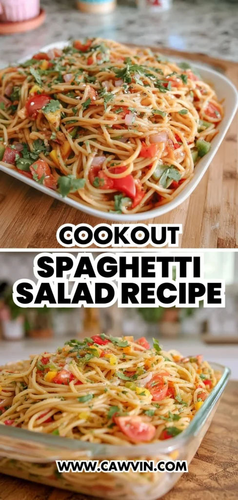 Cookout Spaghetti Salad Recipe 2 1 - Easy Peasy Recipes