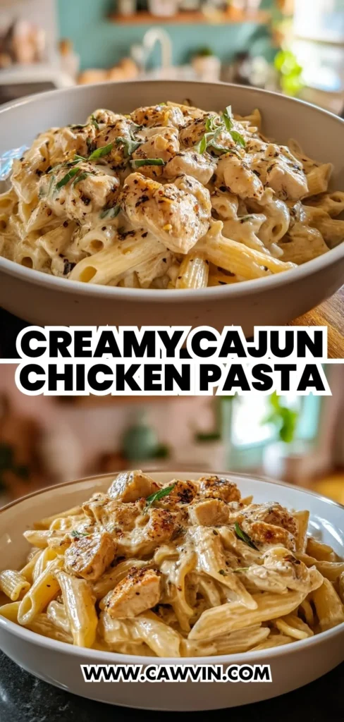 Creamy Cajun Chicken Pasta 2 1 - Easy Peasy Recipes