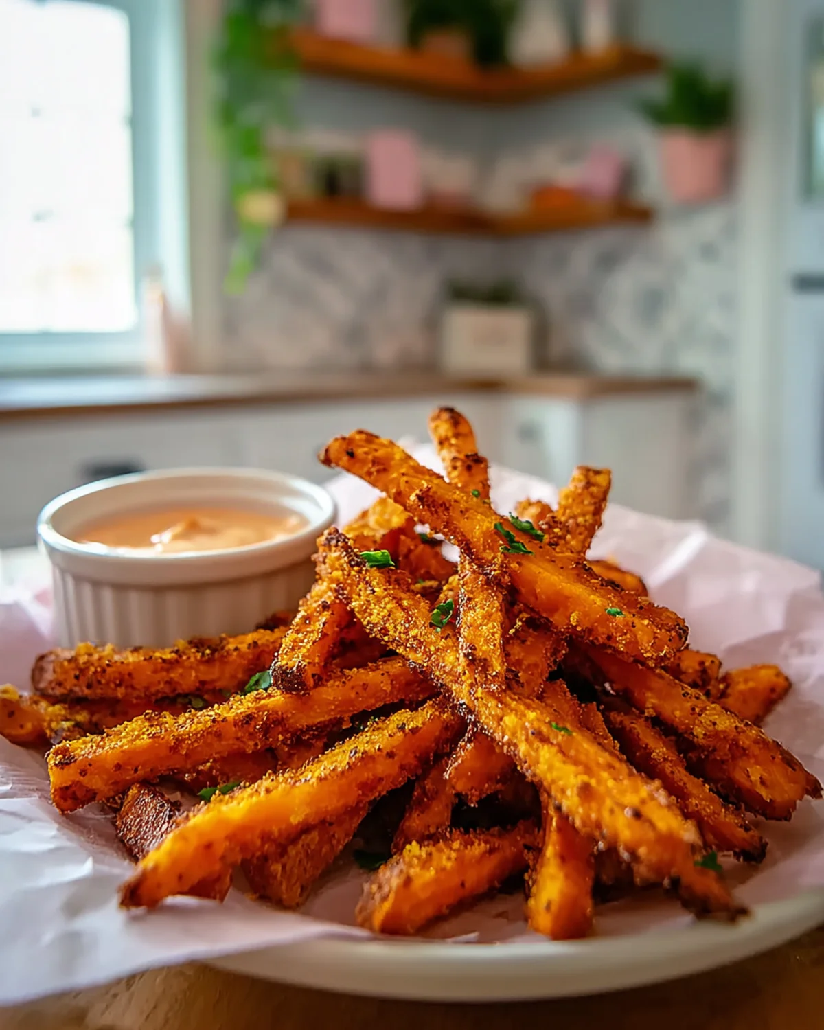 Crispy Oven Baked Sweet Potato Fries - Image 2