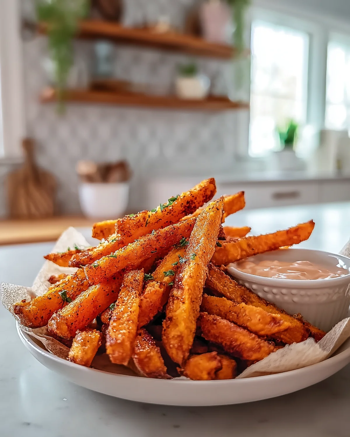 Crispy Oven Baked Sweet Potato Fries - Image 3