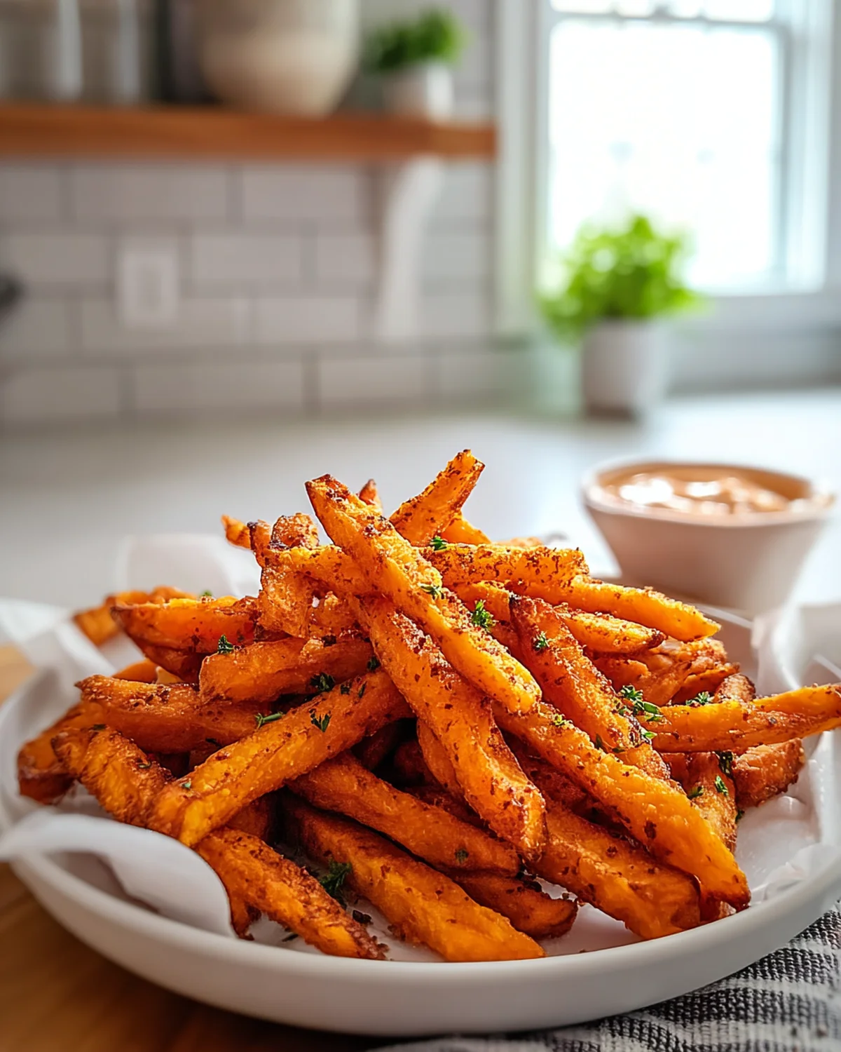 Crispy Oven Baked Sweet Potato Fries - Image 4