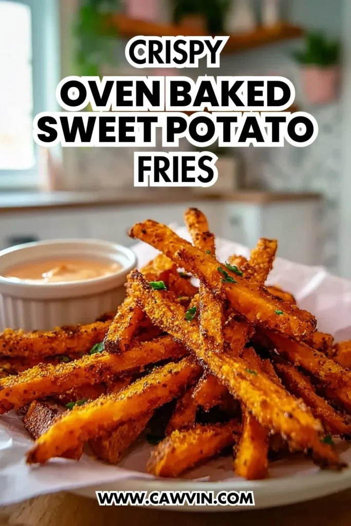 Crispy Oven Baked Sweet Potato Fries - Easy Peasy Recipes