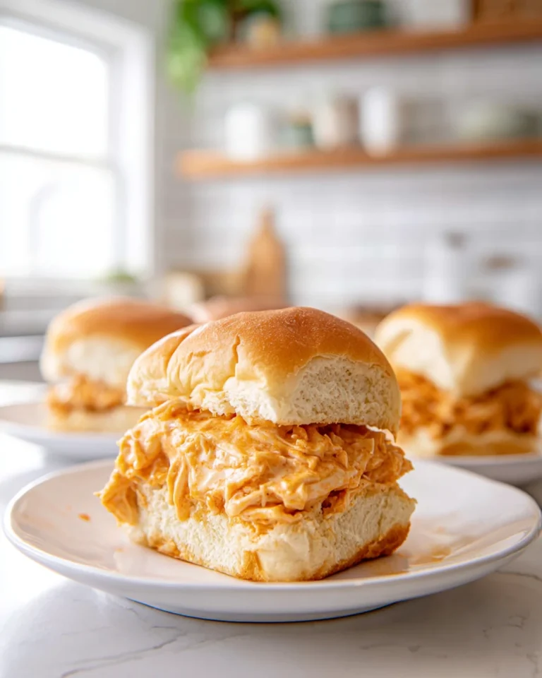 Easy Buffalo Chicken Sliders Recipe