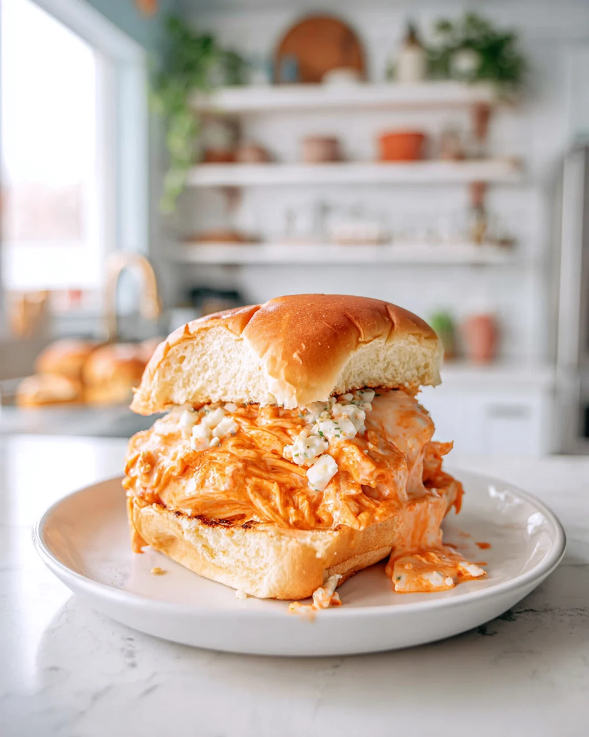 Easy Buffalo Chicken Sliders - Image 2
