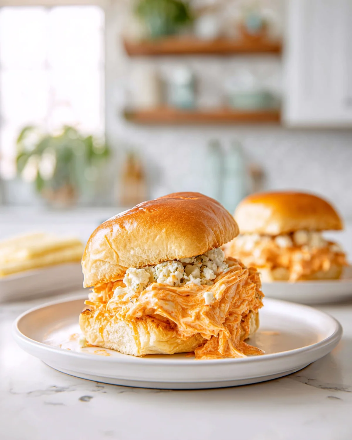 Easy Buffalo Chicken Sliders - Image 4