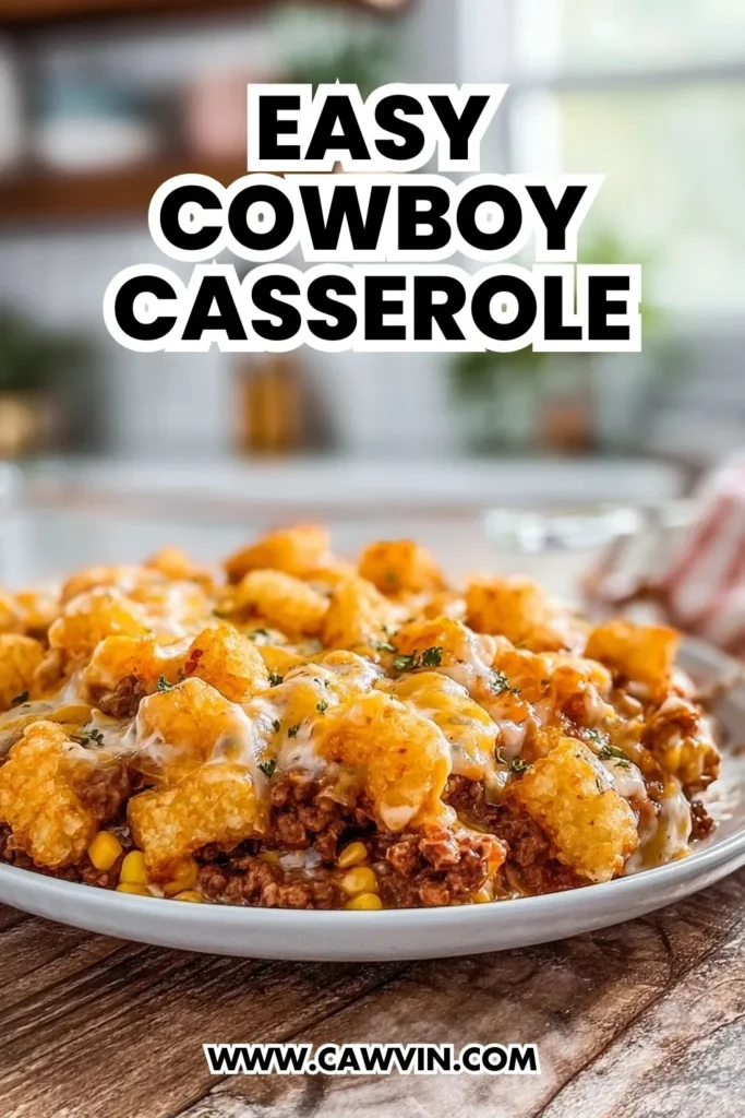 Easy Cowboy Casserole - Easy Peasy Recipes