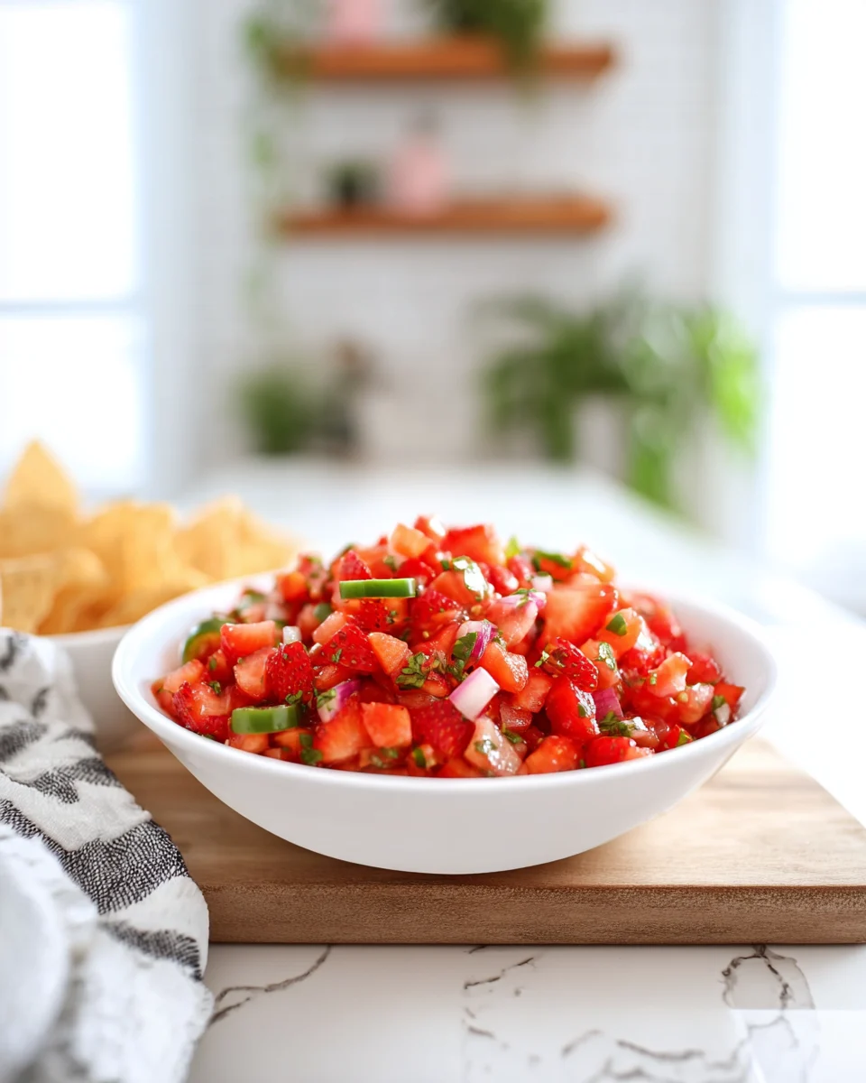 Easy Strawberry Jalapeño Salsa - Image 2