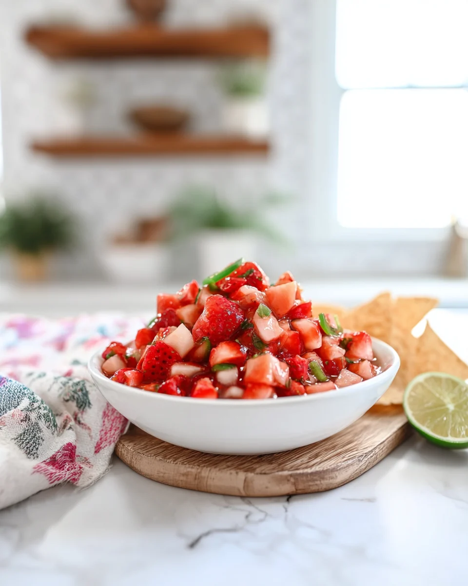 Easy Strawberry Jalapeño Salsa - Image 3