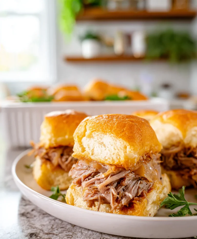 French Dip Sliders Recipe