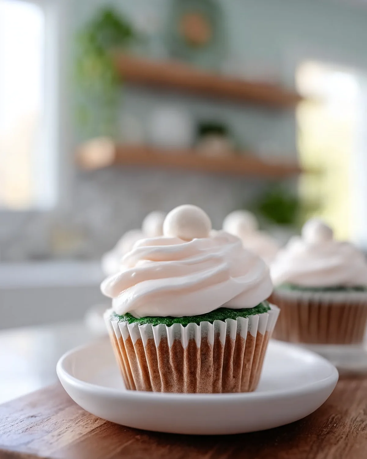 Green Velvet Cake And Cupcakes - Image 2