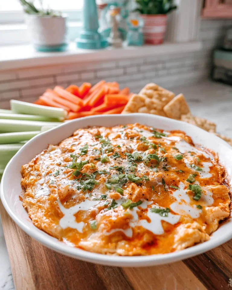 Healthy Buffalo Chicken Dip Recipe