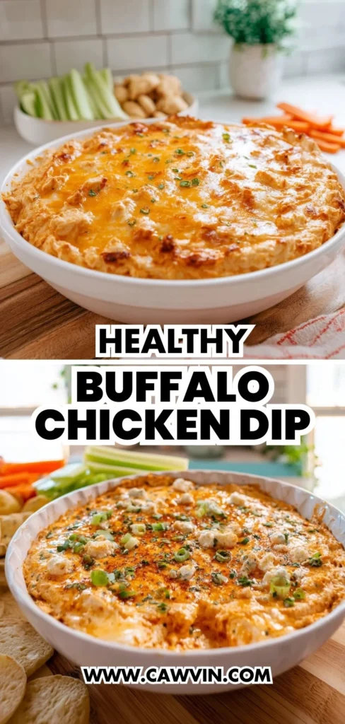 Healthy Buffalo Chicken Dip 2 1 - Easy Peasy Recipes
