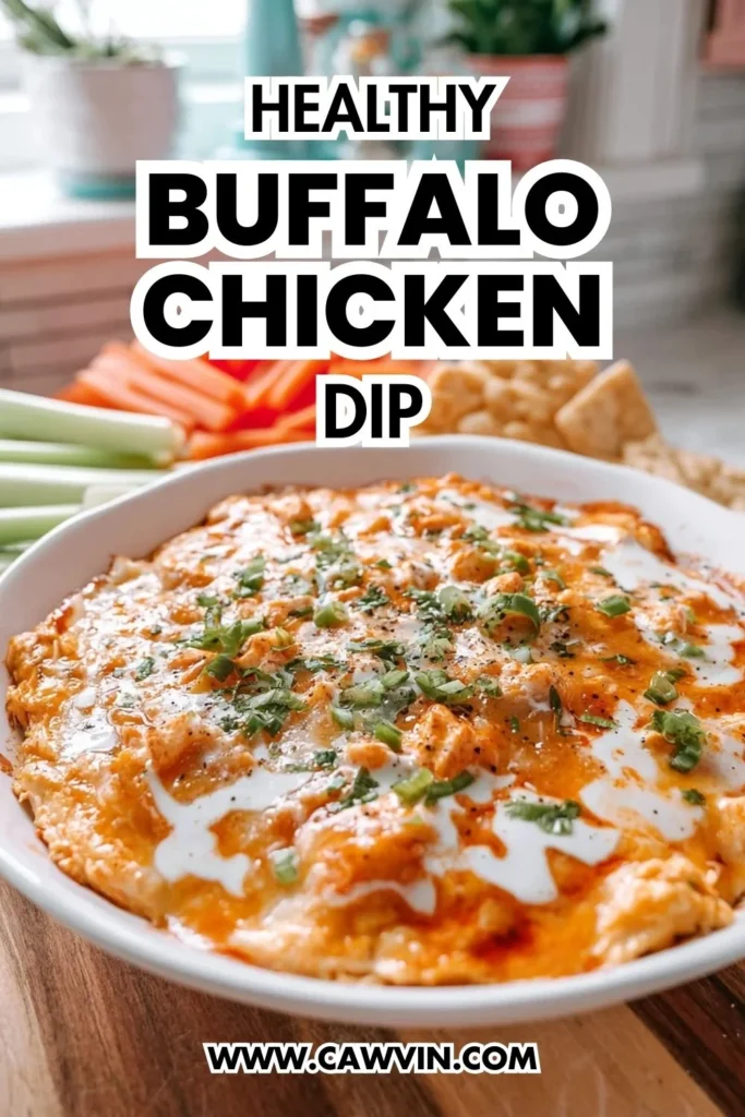 Healthy Buffalo Chicken Dip - Easy Peasy Recipes