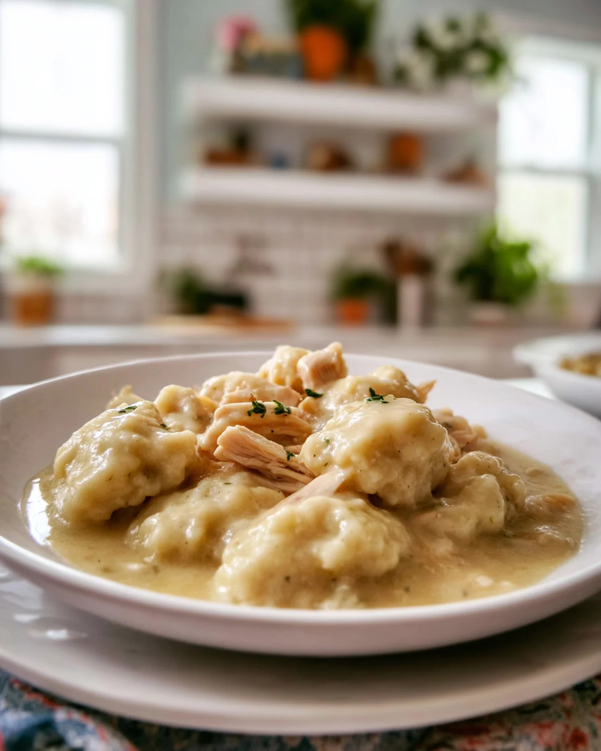 Homestyle Chicken and Dumplings (Cracker Barrel-Inspired) - Image 2