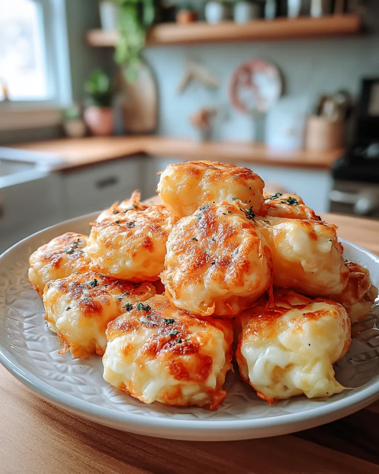 Leftover Mashed Potato Cheese Puffs Recipe