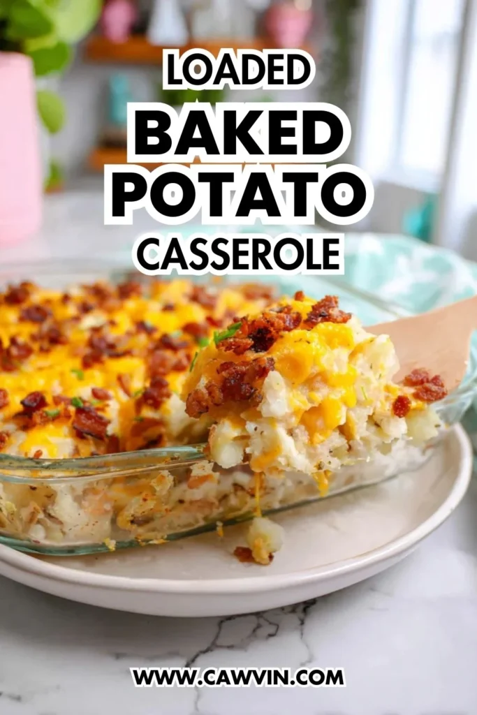 Loaded Baked Potato Casserole - Easy Peasy Recipes