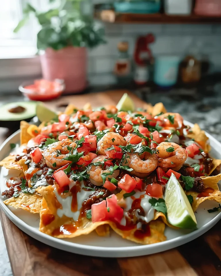 Loaded Shrimp and Beef Nachos Recipe