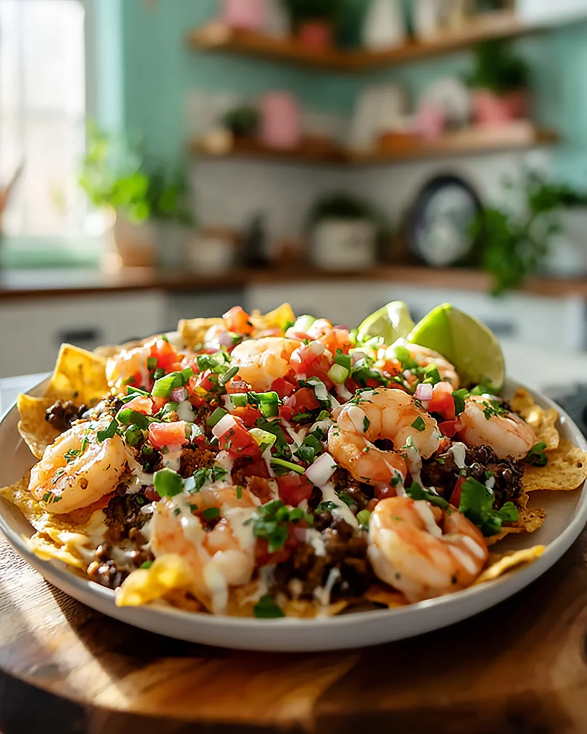 Loaded Shrimp and Beef Nachos - Image 2