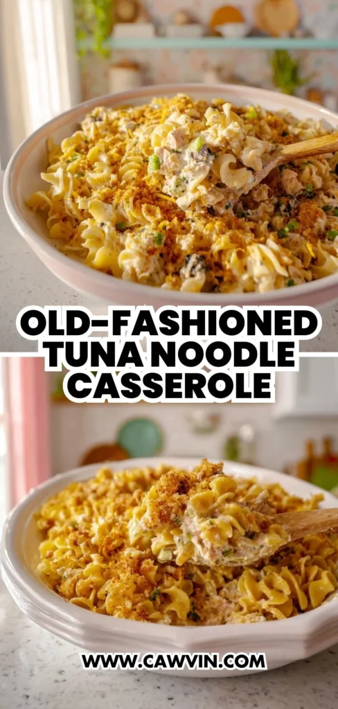 Old Fashioned Tuna Noodle Casserole 2 1 - Easy Peasy Recipes