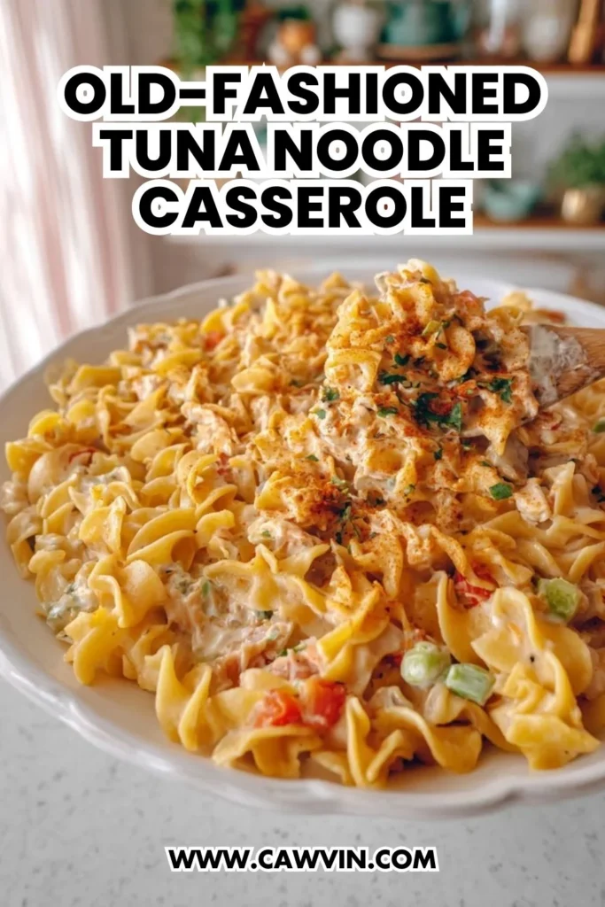 Old Fashioned Tuna Noodle Casserole - Easy Peasy Recipes