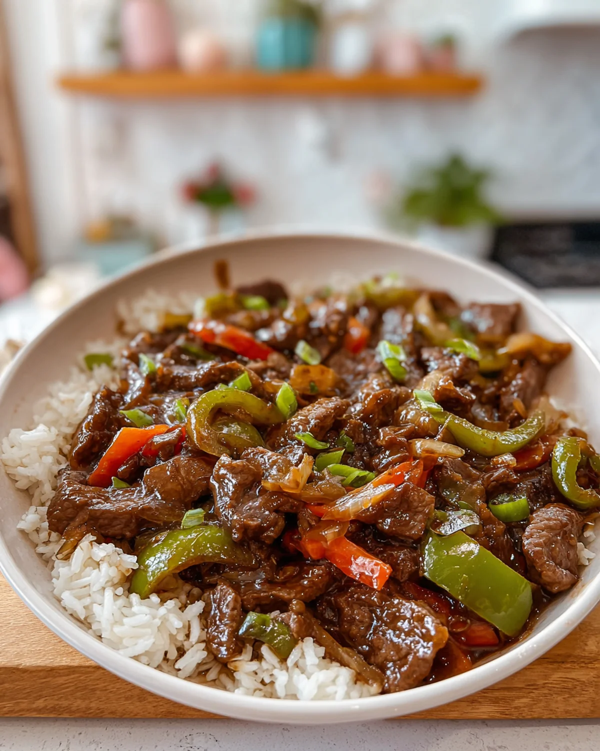 Pepper Steak with Garlic Rice - Image 4