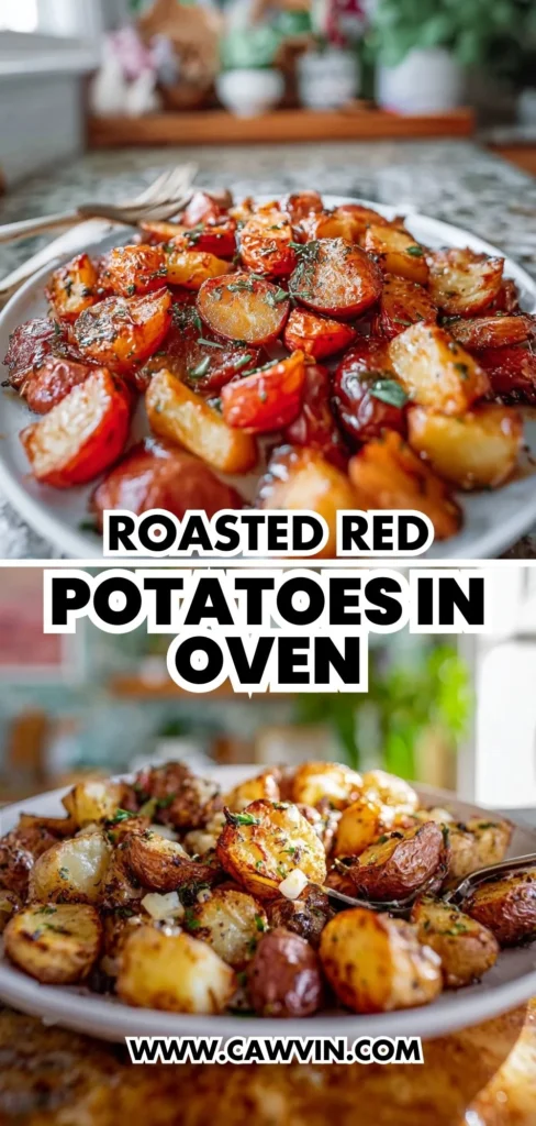 Roasted Red Potatoes in Oven 2 - Easy Peasy Recipes