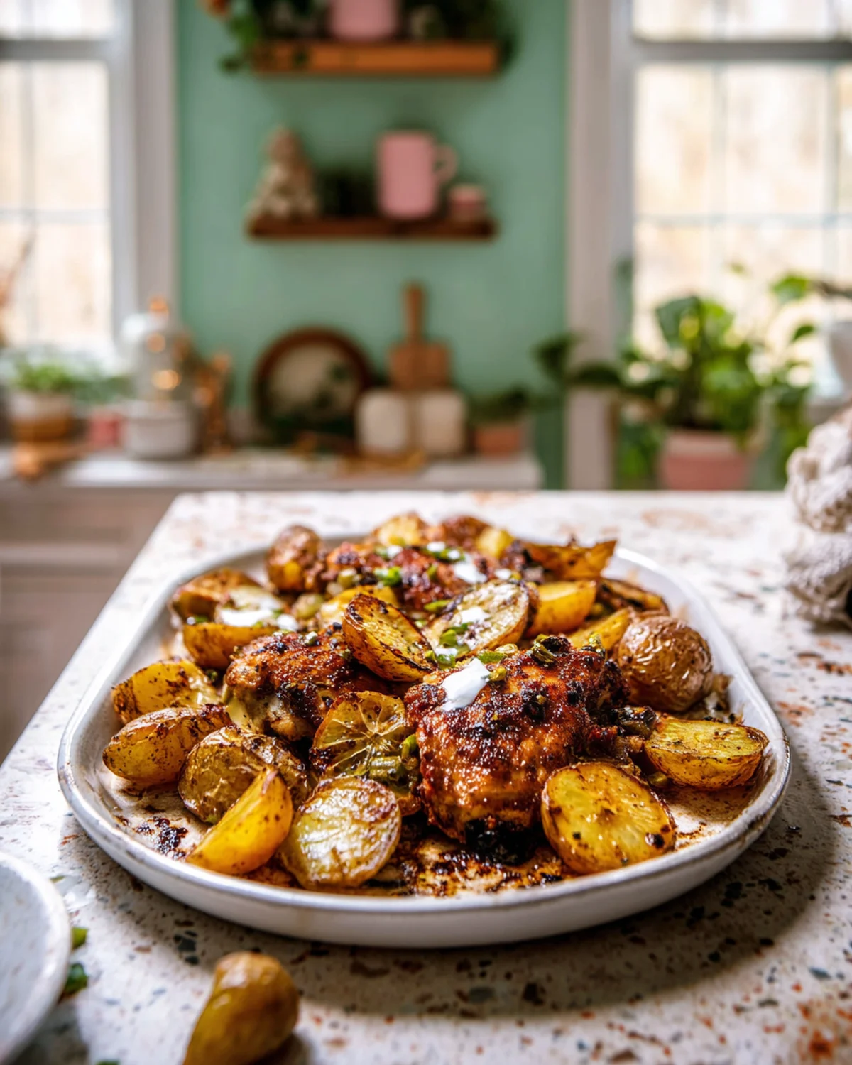 Sheet Pan Lemon Balsamic Chicken and Potatoes - Image 2
