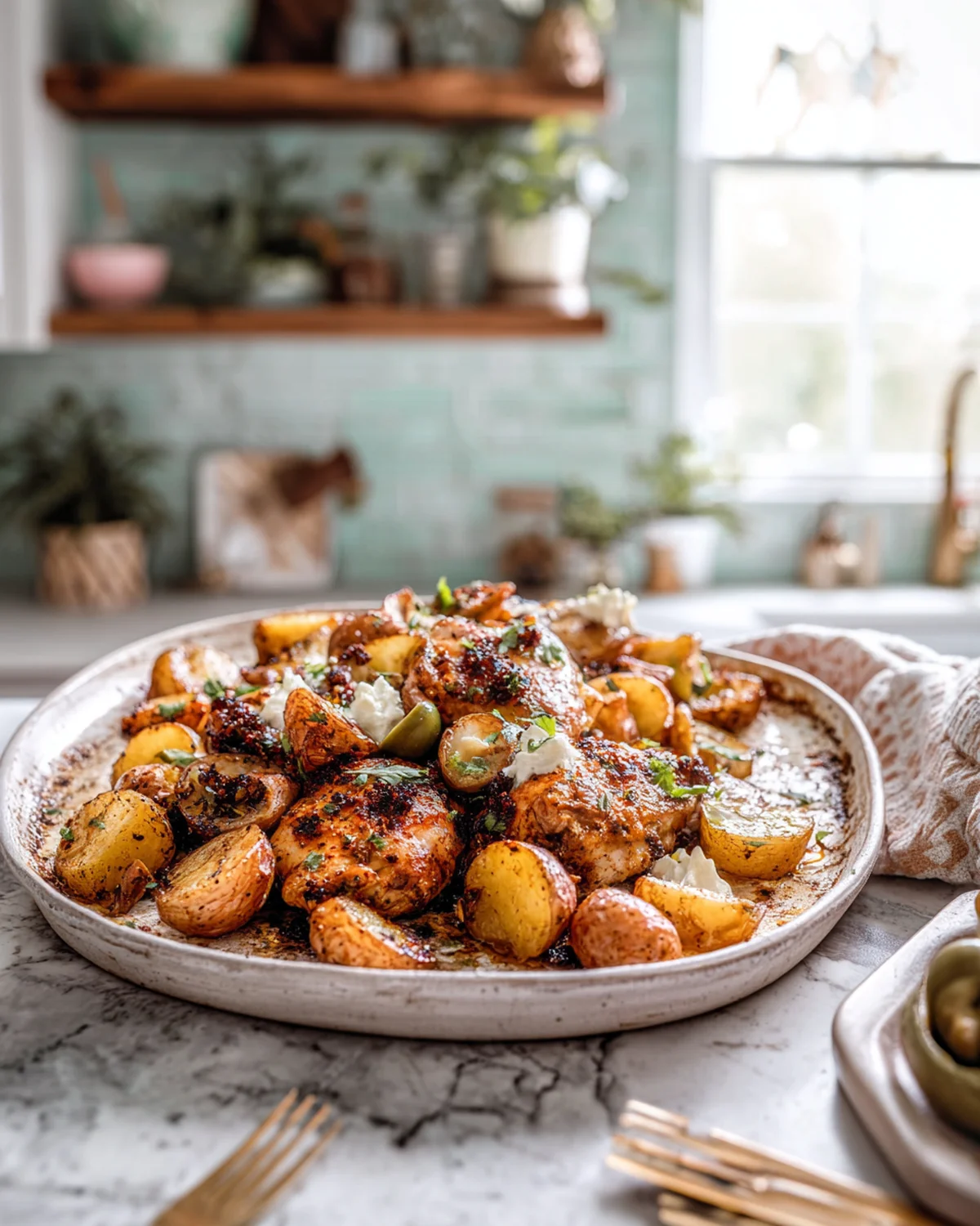 Sheet Pan Lemon Balsamic Chicken and Potatoes - Image 3