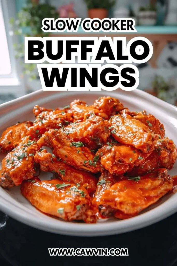 Slow Cooker Buffalo Wings - Easy Peasy Recipes