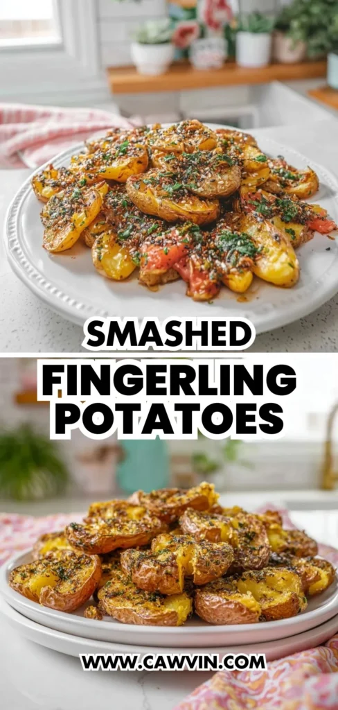 Smashed Fingerling Potatoes 2 1 - Easy Peasy Recipes