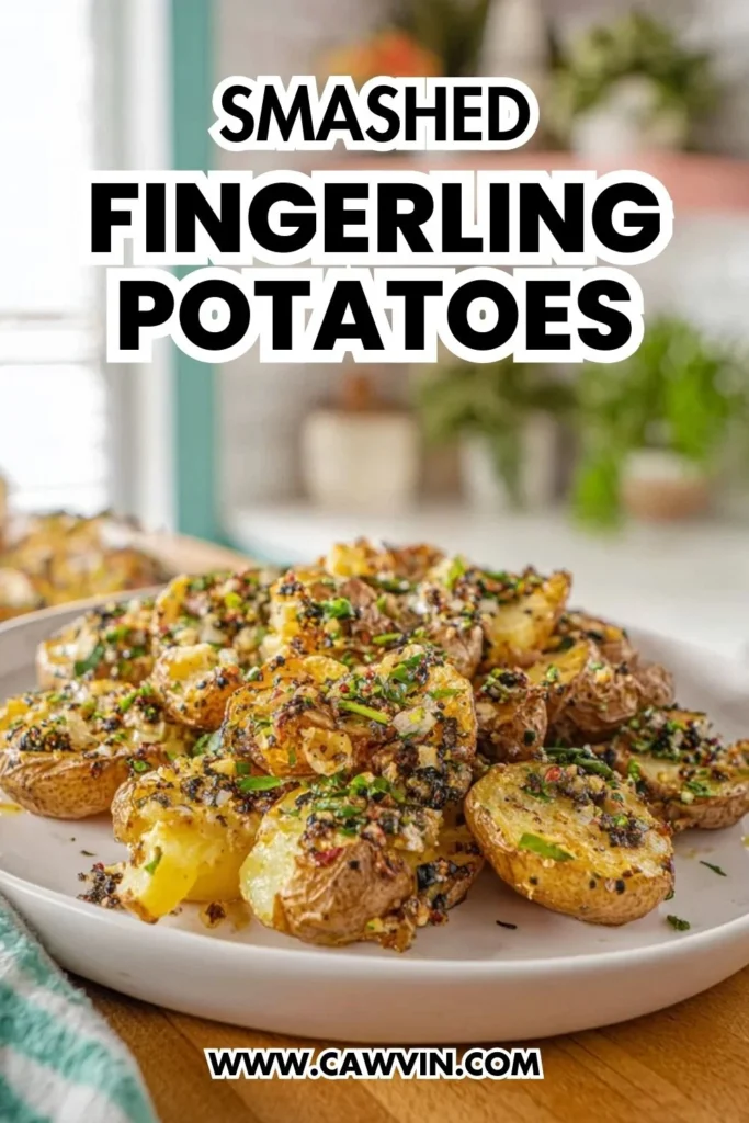 Smashed Fingerling Potatoes - Easy Peasy Recipes